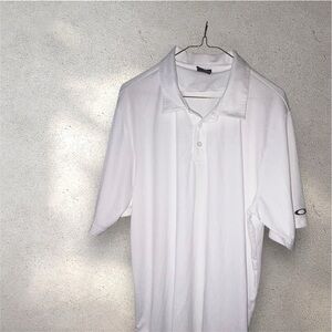 Oakley Golf Shirt White for Men Size XL